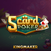 5 Card Poker cards on WK777